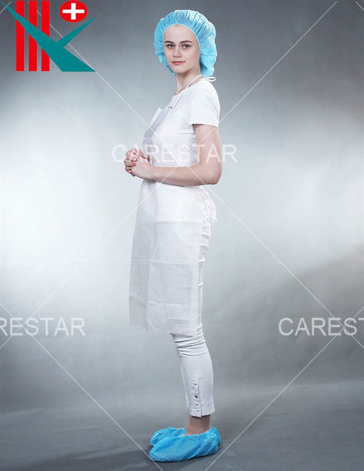 PE Coated  Nonwoven Apron (1)